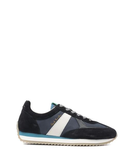 Paul Smith Blue Vignola Striped Sneakers for men