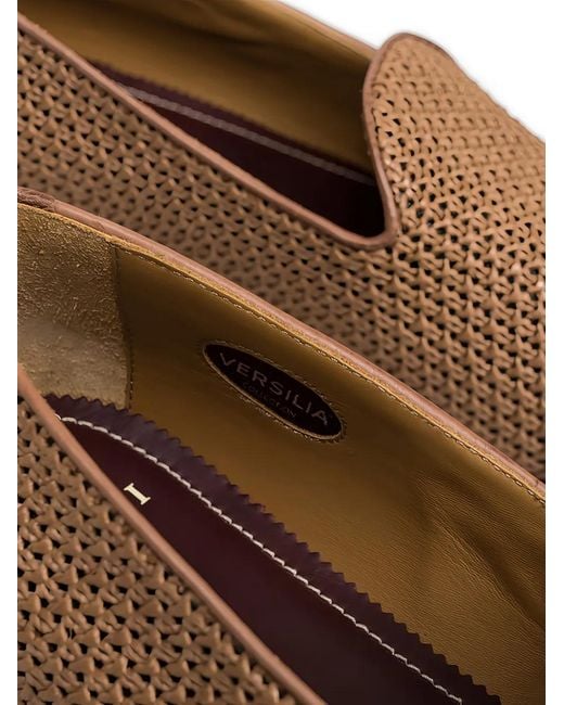 STURLINI FIRENZE Brown Woven Raffia Loafers for men