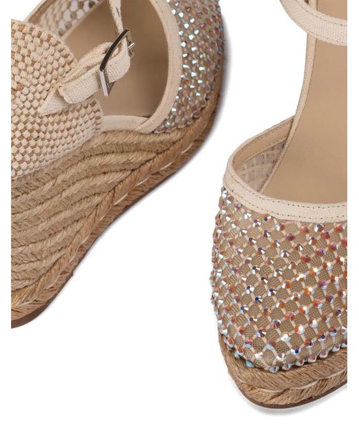 Le Silla Natural Espadrilles Gilda À Talon