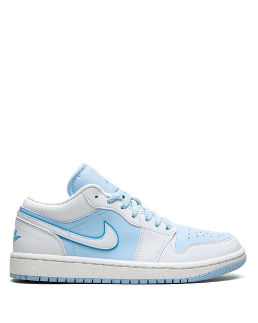 Nike Air Jordan 1 Low Se Shoes In White, in Blue | Lyst UK