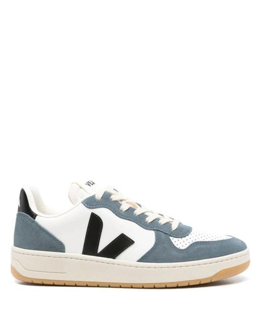 Baskets En Daim À Patch Logo Veja pour homme en coloris Blue