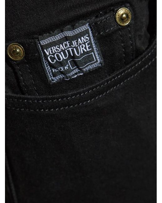 Versace Jeans Couture Black Straight-Leg Jeans for men