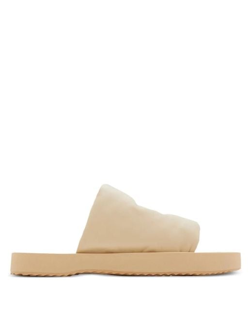 Burberry Natural Sliders