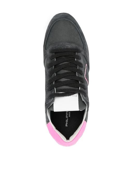 Philippe Model Gray Mondial Sneakers