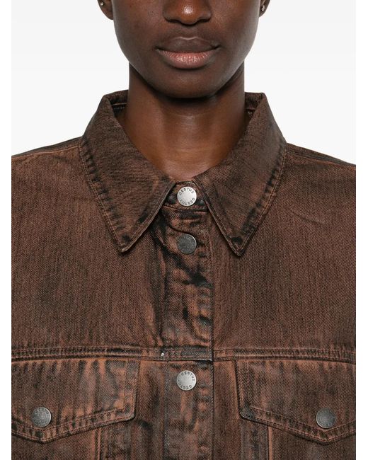 Gestuz Brown Gzcellie Chest Pocket Jacket