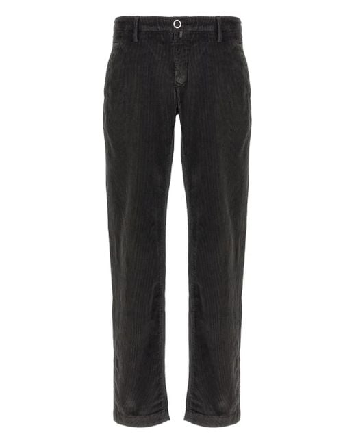 Pantaloni A Coste di Jacob Cohen in Black da Uomo