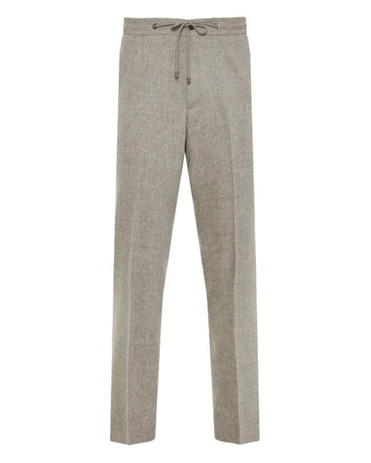 メンズ Corneliani ドローストリング パンツ Gray