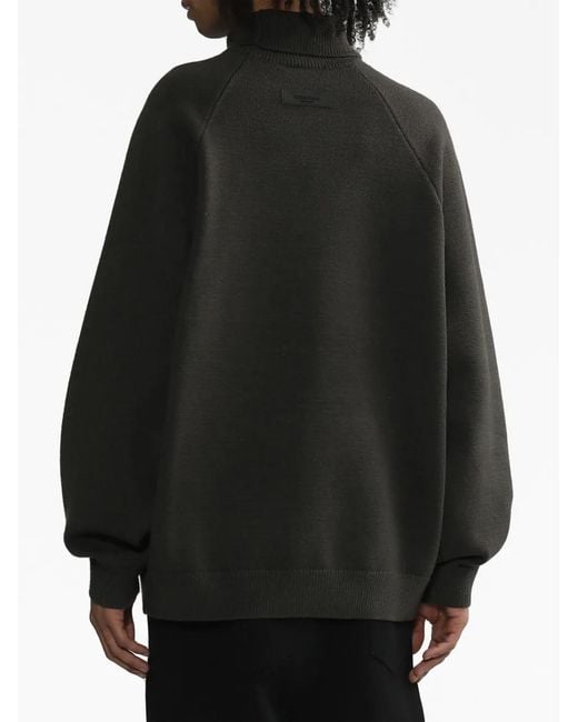 Fear Of God Black Roll-Neck Jumper for men