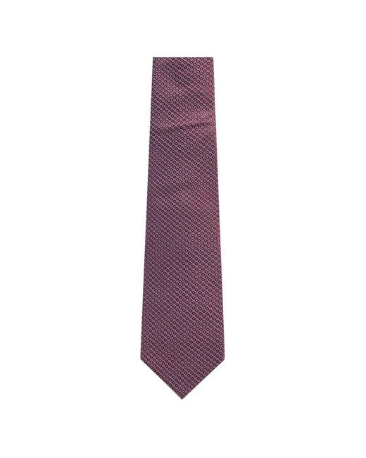 Cravatta A Fantasia di Corneliani in Purple da Uomo