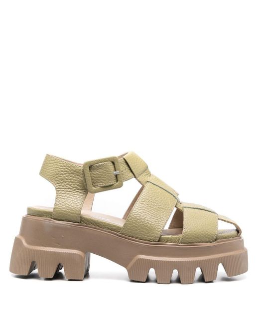 Each x Other Green Dollaro 75mm Chunky Sandals