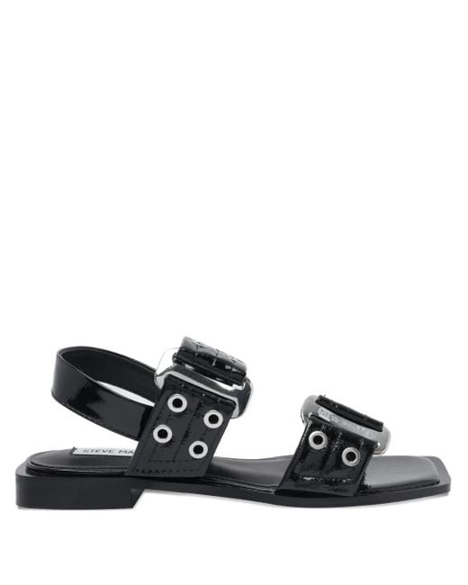 Steve Madden Black Saria Sandals