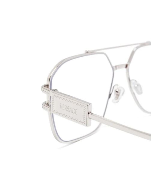 Versace White Ve1302 Glasses for men