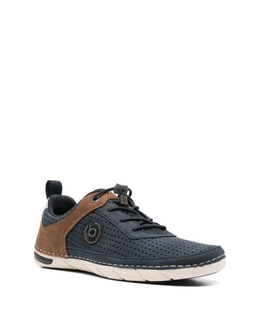 Bugatti Blue Low-Top Sneakers for men