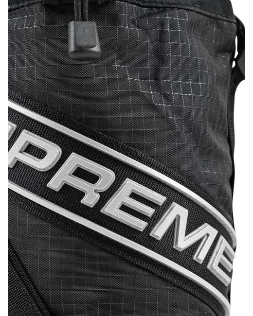 Supreme Black Small Cinch Pouch