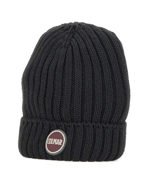 Berretto Con Applicazione Logo di Colmar in Black