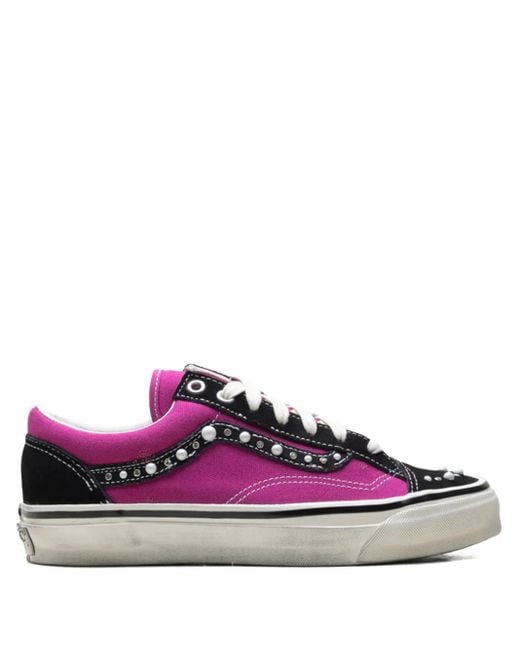 Vans Purple Old Skool 36 Pearlised Studded Sneakers for men