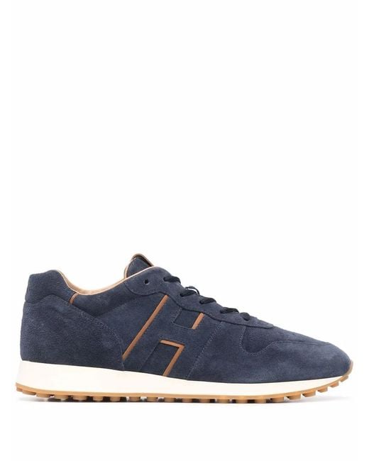 Hogan Blue H383 Low-Top Sneakers for men