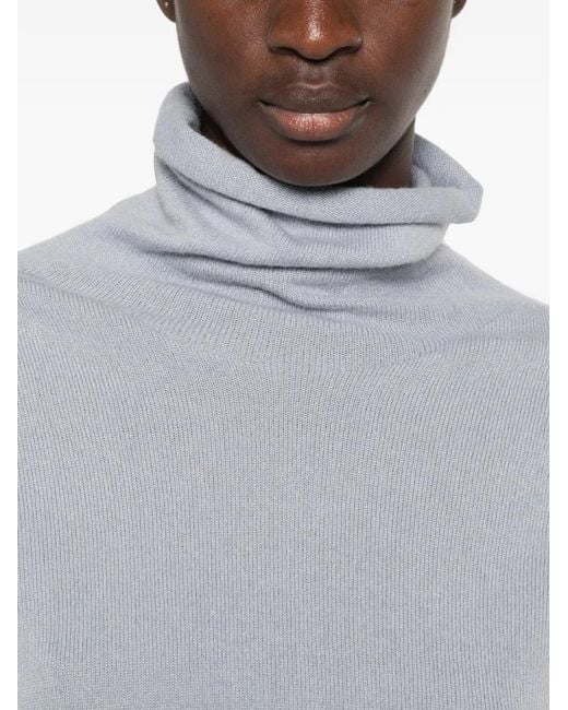 Peserico Gray Long-Sleeves Sweater