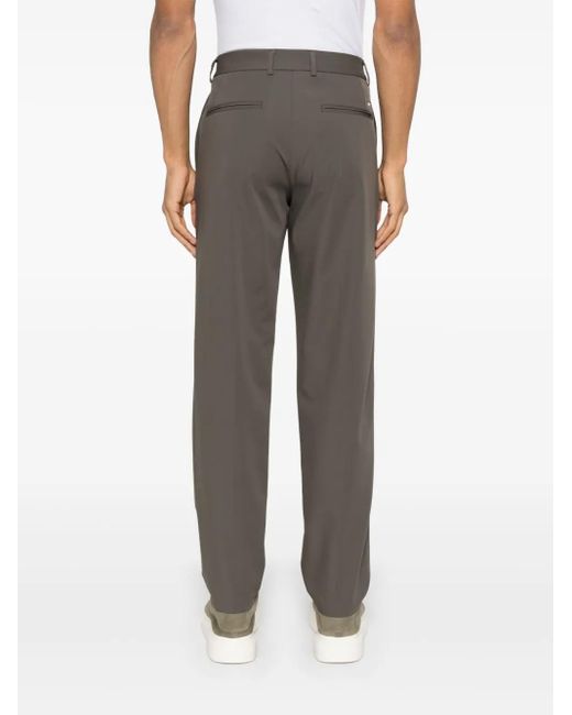 Emporio Armani Gray Tapered Trousers for men