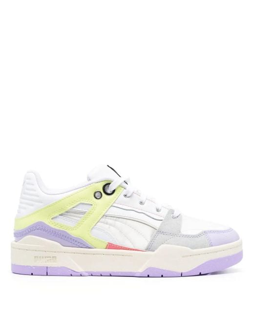 PUMA White X Vogue Slipstream Low-Top Sneakers