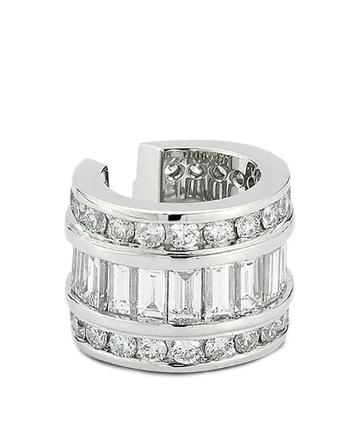 Mateo Gray Ear Cuff Mit Diamant