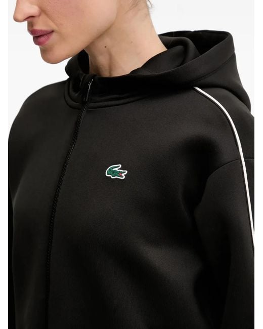 Lacoste Black Stripe Zip Jacket