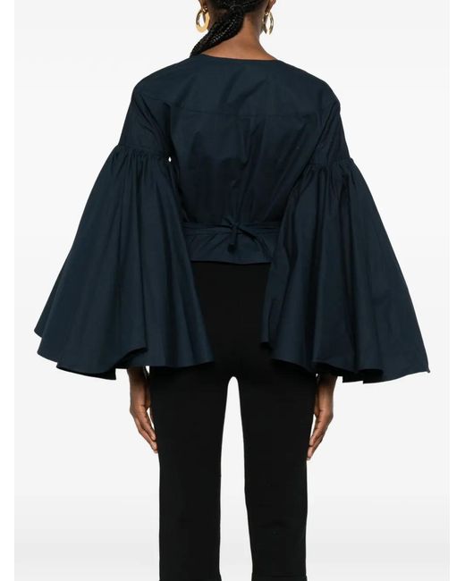 Jacquemus Cropped Blouse in het Blue