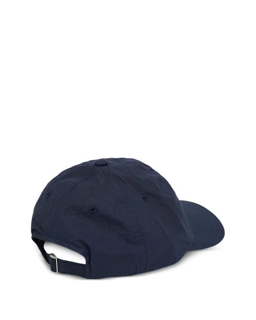 Rest&Recreation Blue Logo-Patch Cotton Cap