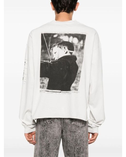 enfants riches déprimés ロングスリーブカットソー M Enfants Riches DéprimésグラフィックロングスリーブカッM