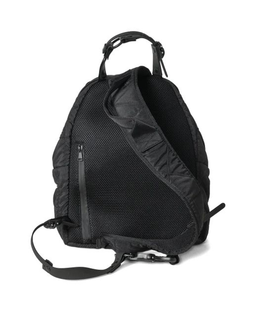 Innerraum Black Object Bp3 Quilted Panelled Backpack for men