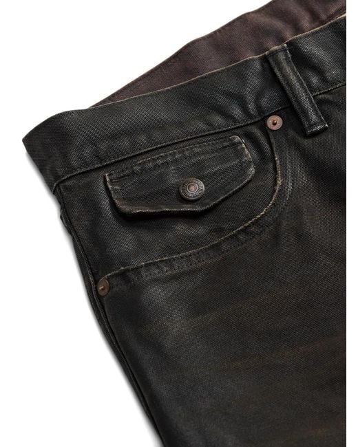 Vaqueros Slim Con Bolsillo RRL de hombre de color Black