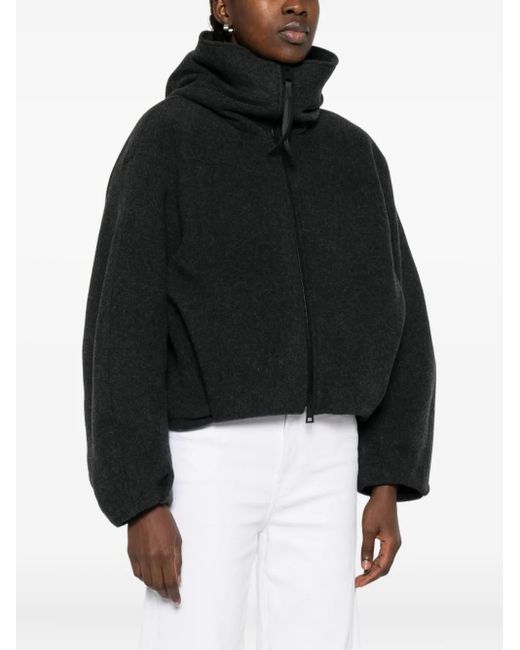 Canada Goose Black Chilliwack Zip-Up Hooded Jacket