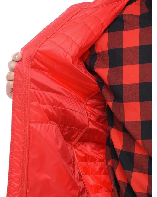 Woolrich Red Deepsix Quilted Jacket for men