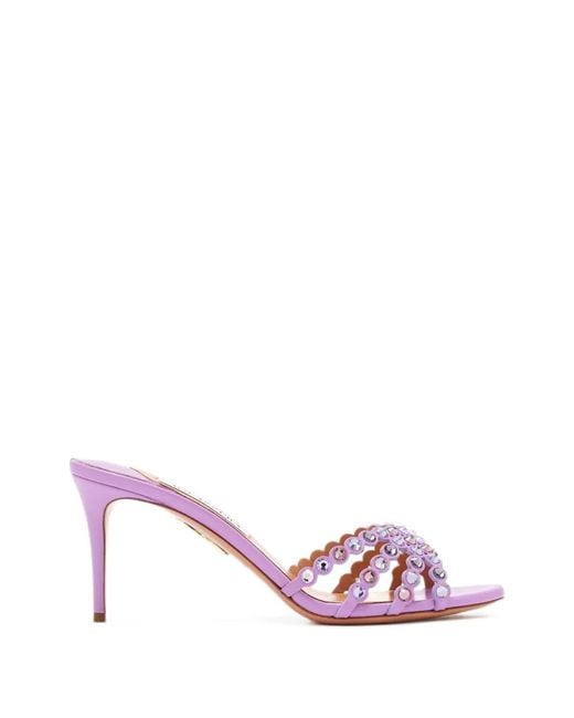 Aquazzura Pink Tequila Sandals