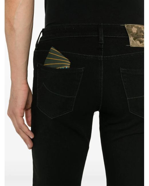 Jacob Cohen Black Nick Jeans for men