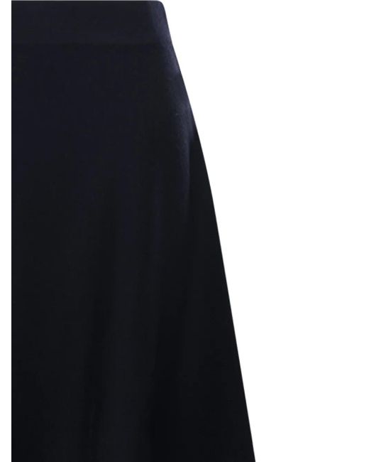 Max Mara Flared Rok in het Blue