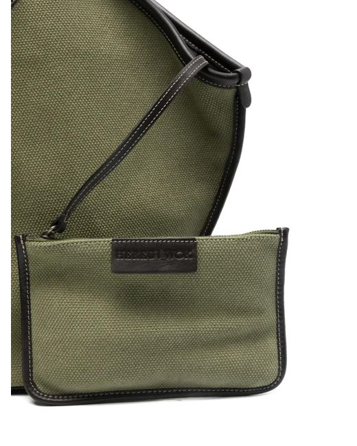 Hereu Green X WOK Calella Schultertasche