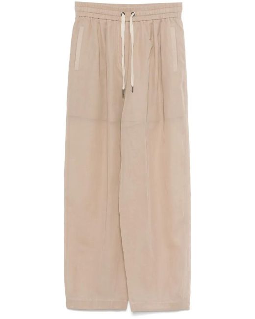 Brunello Cucinelli Natural Pants