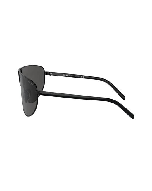 Prada Black Oversize-Frame Sunglasses