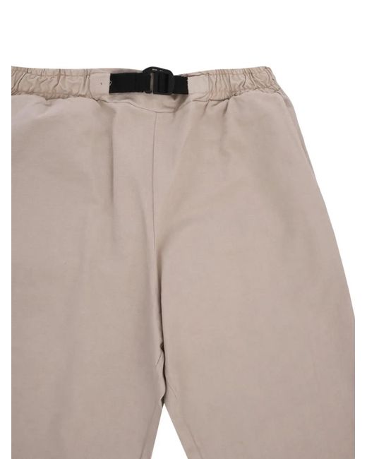Mauna Kea White Canvas Track Pants for men
