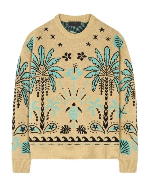 Alanui Metallic Echoes Of The Island Sweater for men