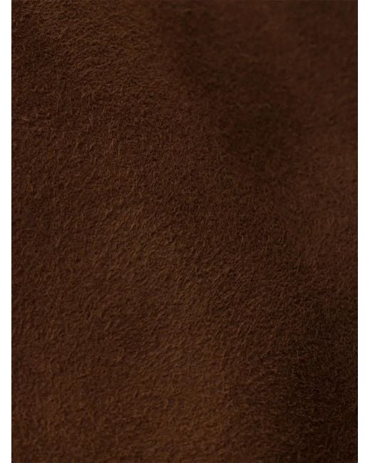 Prada Brown Large Explore Suede-Leather Shoulder Bag