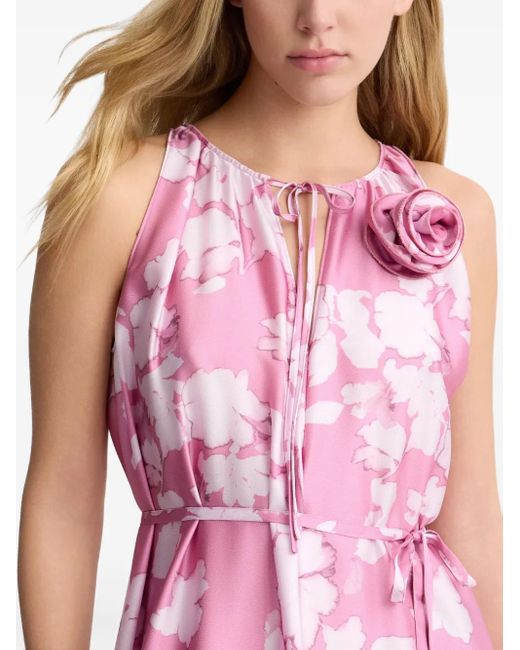 Liu Jo Pink Kleid Mit Print