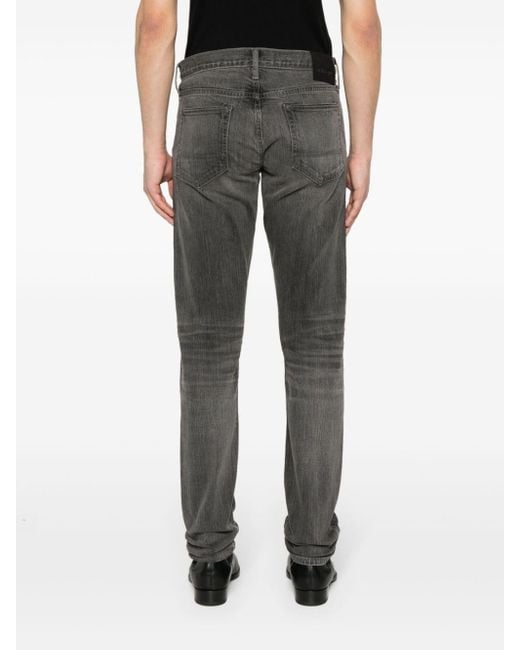 Tom Ford Slim-fit Jeans in het Gray voor heren