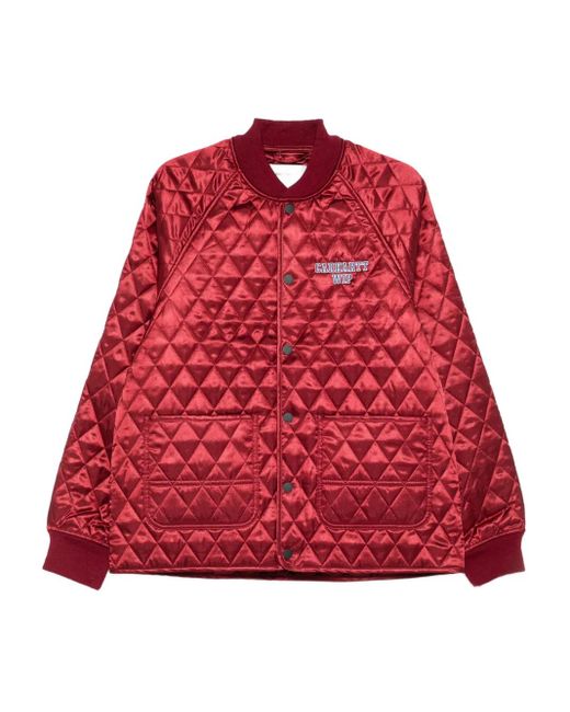 Chaqueta con logo bordado Carhartt de color Red