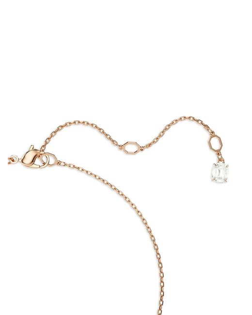 Swarovski White Mesmera Pear-Cut Emerald-Cut Necklace Set