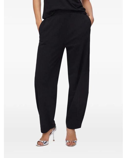 Liu Jo Black Fleece Balloon Trousers