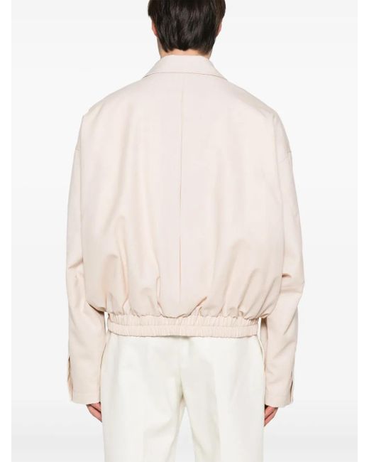 Jacquemus White The Melao Jacket for men
