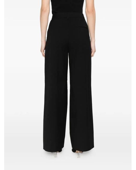 Gestuz Black Pocket Wide Trousers