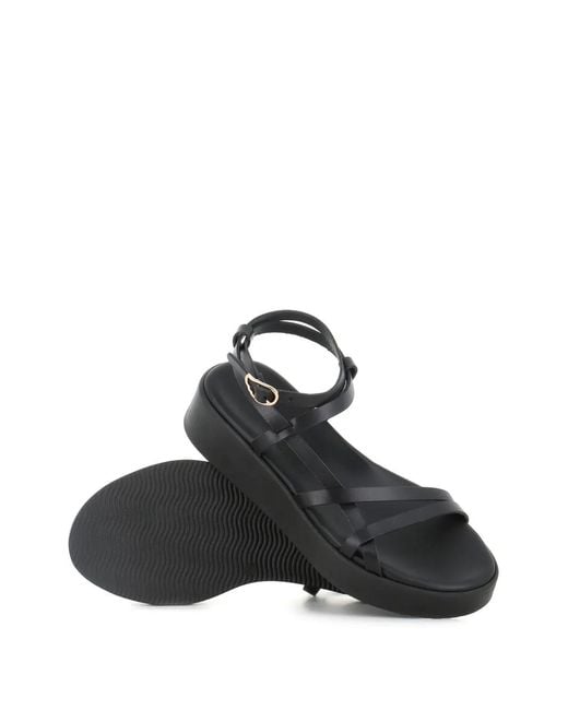 Ancient Greek Sandals White Stiliani Sandals